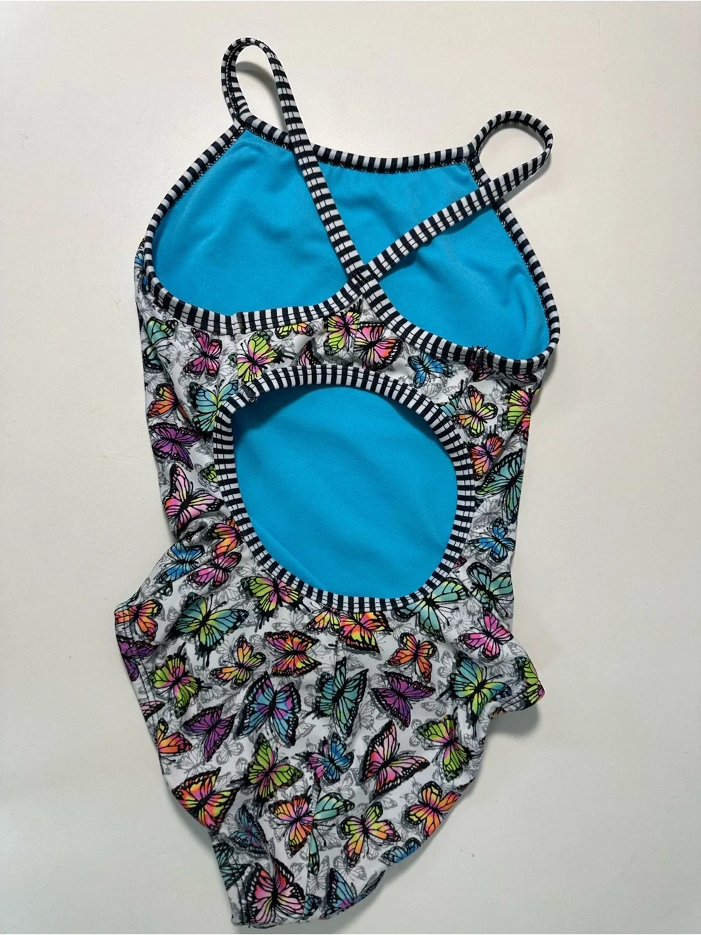 Uglies Kids Butterfly One-Piece Swim Suit - Multicolor